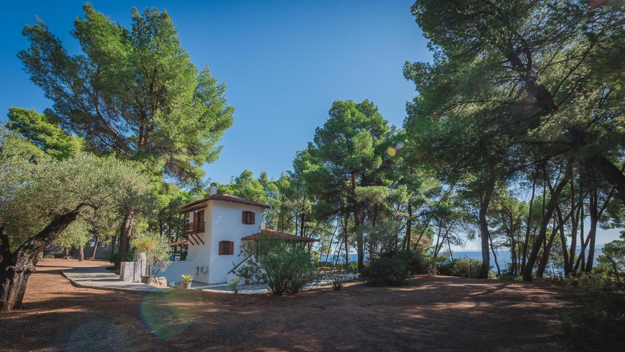 Squirrel Beach Front Villa, Metamorfosi Dış mekan fotoğraf